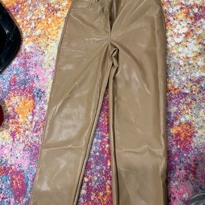 Aritzia leather pants